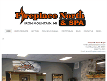 Tablet Screenshot of fireplacenorth.com